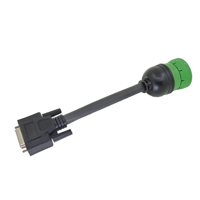 Custom Automotive Wiring Harness J1939 Cable 9pin Male Connector to DB15 Female Connector Car Diagnostic Cable,SHENZHEN SOAR TECHNOLOGY CO., LTD. , J1939 Cable 9pin Male to DB15 Female Connector Car Diagnostic Cable