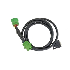 Custom Automotive Wiring Harness SAE J1939 Eld Y Cable to DB15 Female Connector Car Diagnostic Cable,SHENZHEN SOAR TECHNOLOGY CO., LTD. ,SAE J1939 Eld Y Cable to DB15 Female Connector Car Diagnostic Cable