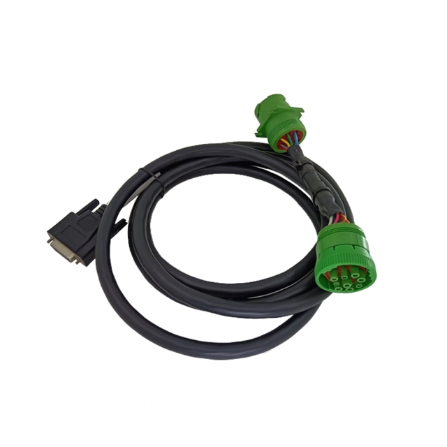 Custom Automotive Wiring Harness SAE J1939 Eld Y Cable to DB15 Female Connector Car Diagnostic Cable,SHENZHEN SOAR TECHNOLOGY CO., LTD. ,SAE J1939 Eld Y Cable to DB15 Female Connector Car Diagnostic Cable