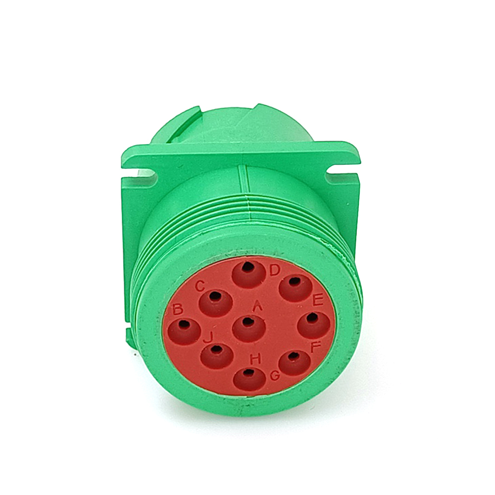 Custom SOAR SAE J1939 9Pin Female Connector Automotive Wiring Harness Connector-Green,SHENZHEN SOAR TECHNOLOGY CO., LTD. ,SOAR SAE J1939 9Pin Female Connector Automotive Wire Connector-Green