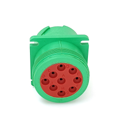 Custom SOAR SAE J1939 9Pin Female Connector Automotive Wiring Harness Connector-Green,SHENZHEN SOAR TECHNOLOGY CO., LTD. ,SOAR SAE J1939 9Pin Female Connector Automotive Wire Connector-Green