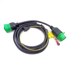 Custom Automotive Wiring Harness SAE J1939 9Pin Eld Y Cable Assembly Car Diagnostic Cable For Heavy-duty Vehicles,SHENZHEN SOAR TECHNOLOGY CO., LTD. ,SAE J1939 9Pin Eld Y Cable Car Diagnostic Cable For Heavy-duty Vehicle