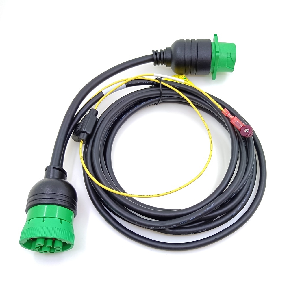 Custom Automotive Wiring Harness SAE J1939 9Pin Eld Y Cable Assembly Car Diagnostic Cable For Heavy-duty Vehicles,SHENZHEN SOAR TECHNOLOGY CO., LTD. ,SAE J1939 9Pin Eld Y Cable Car Diagnostic Cable For Heavy-duty Vehicle