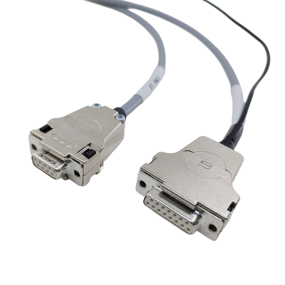 Custom Industrial wiring Harness HDB15 Female to DB9 Female DB15 Male connector Cable High Flexibility Shielded Encoder Cable 70cm,SHENZHEN SOAR TECHNOLOGY CO., LTD. ,HDB15 Female to DB9 Female DB15 Male connector  Encoder Cable