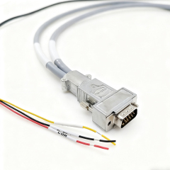 Custom Industrial wiring Harness HDB15 Female to DB9 Female DB15 Male connector Cable High Flexibility Shielded Encoder Cable 70cm,SHENZHEN SOAR TECHNOLOGY CO., LTD. ,HDB15 Female to DB9 Female DB15 Male connector  Encoder Cable