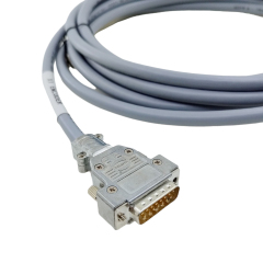 Custom Industrial Wire Harness DB15 15pin D-Sub Male to Female Connector Cable High Flexibility Shielded Encoder Extension Cable 4M,SHENZHEN SOAR TECHNOLOGY CO., LTD. ,DB15 15pin D-Sub Male to Female Connector Encoder Extension Cable
