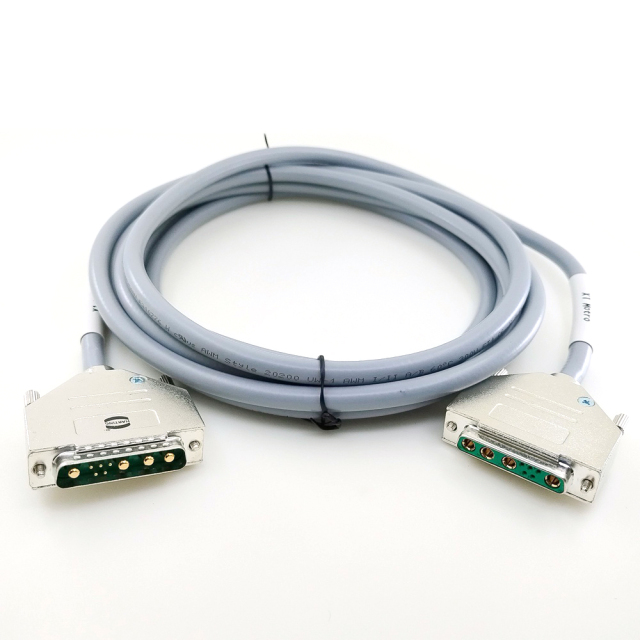 Custom Industrial Wiring Harness DB9W4 Male to Female Connection Cable High Flexibility Shielded RST MOTOR Power Extension Cable,4M Length,SHENZHEN SOAR TECHNOLOGY CO., LTD. ,DB9W4 Male to Female RST MOTOR Power Extension Cable,4M Length