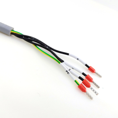 Custom Industrial Cable DB9W4 Female to Open Connection Cable High Flexibility Shielded Wire Harness RST MOTOR Power Cable,50cm Length,SHENZHEN SOAR TECHNOLOGY CO., LTD. ,Industrial Cable DB9W4 Female to Open Cable RST MOTOR Power Cable