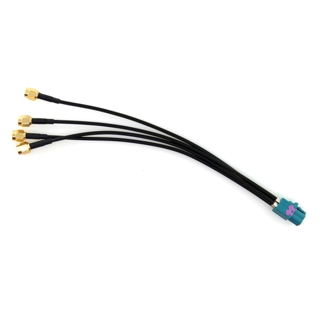 RG178 Coaxial Cable Mini FAKRA Female Connector to SMA Connector 4 in 1 Cable,SHENZHEN SOAR TECHNOLOGY CO., LTD. ,RG178 Coaxial Cable Mini FAKRA Female Connector to SMA Connector 4 in 1 Cable
