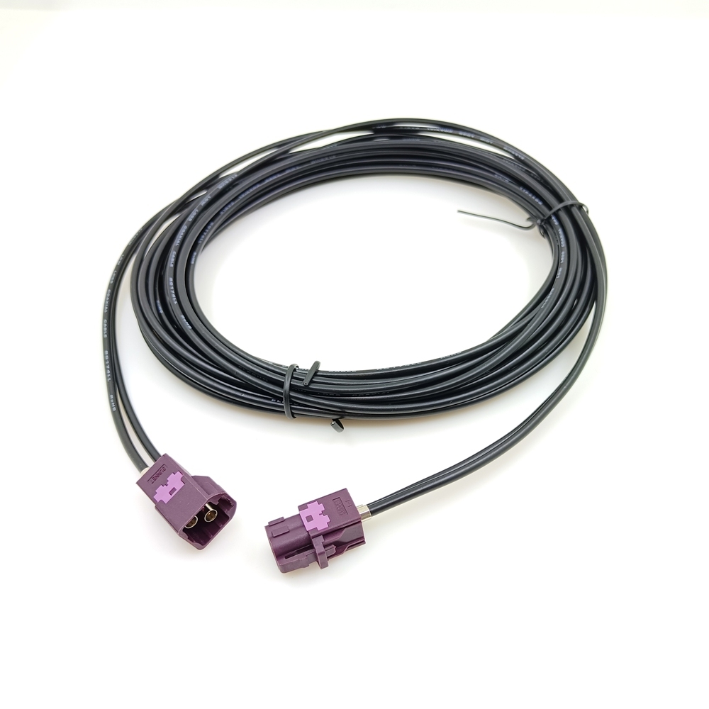 Double FAKRA Cable 6603 Dual D-Code Female to 6604 Dual D-Code Male Connector Cable,SHENZHEN SOAR TECHNOLOGY CO., LTD. ,Double FAKRA Cable 6603 Dual D-Code Female to 6604 Dual D-Code Male Connector Cable