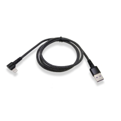 MFI Certified Nylon Braided USB to Lightning Right Angle Cable Fast Charging Cable for iPhone,SHENZHEN SOAR TECHNOLOGY CO., LTD. ,MFI Certified Nylon Braided USB to Lightning Right Angle Cable Fast Charging Cable for iPhone