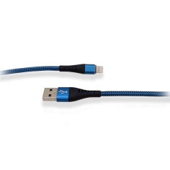 MFI Certified Nylon Braided USB iPhone Cable 12W Fast Charging Cable,SHENZHEN SOAR TECHNOLOGY CO., LTD. ,MFI Certified Nylon Braided USB iPhone Cable 12W Fast Charging Cable