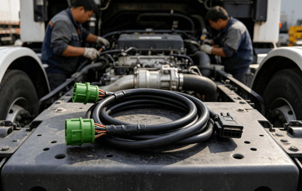 Automotive wiring harness for truck-3