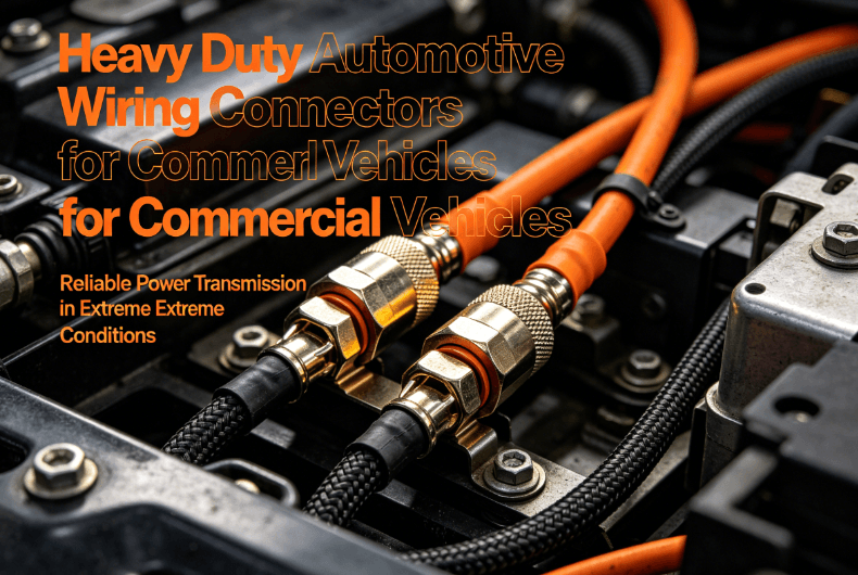 Heavy duty automotive wiring connectors-1