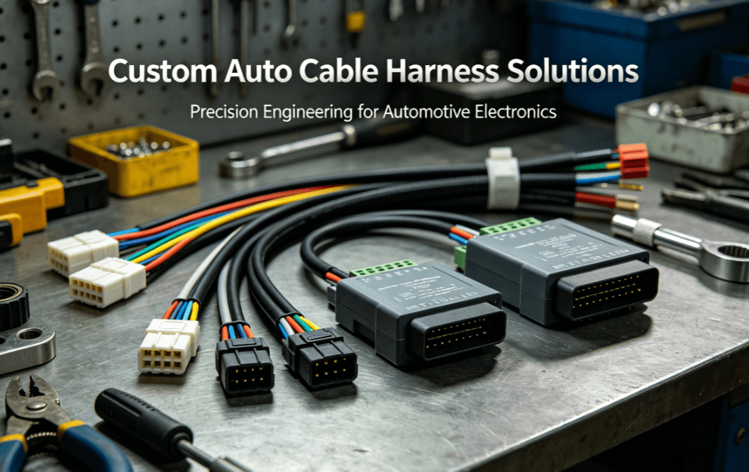 Custom cable assembly for automotive-3