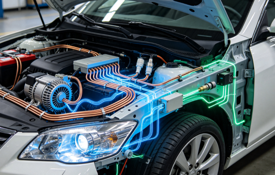 automotive wire harness types