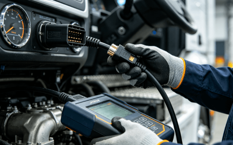 heavy truck diagnostic cable-1