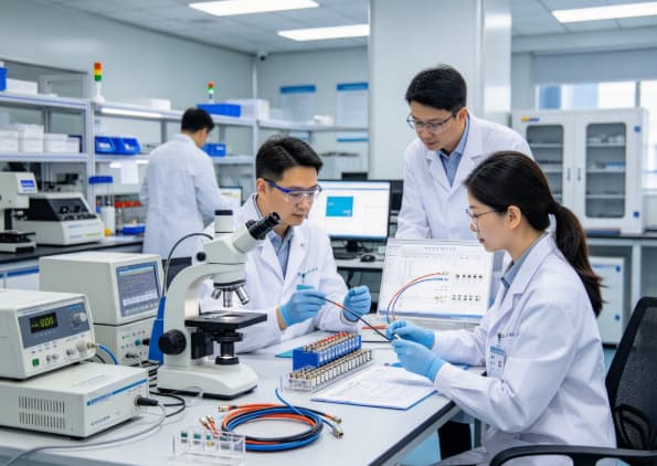 Medical cable production inspection and design validation