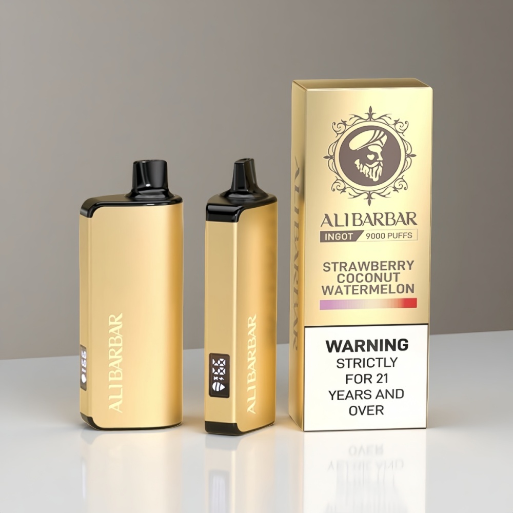 FAST AUS SHIPPING|ALIBARBAR INGOT 9OOO Puffs Australian Warehouse
