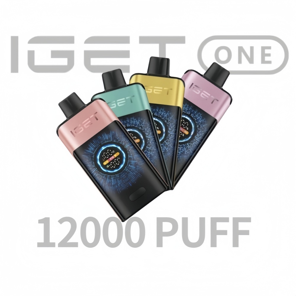 FAST AUS SHIPPING|IGET ONE 12,000 Puffs Disposable Vape- 270O mAh Smart LED, Dual-Mesh Coils, Turbo Mode|Australian local Warehouse