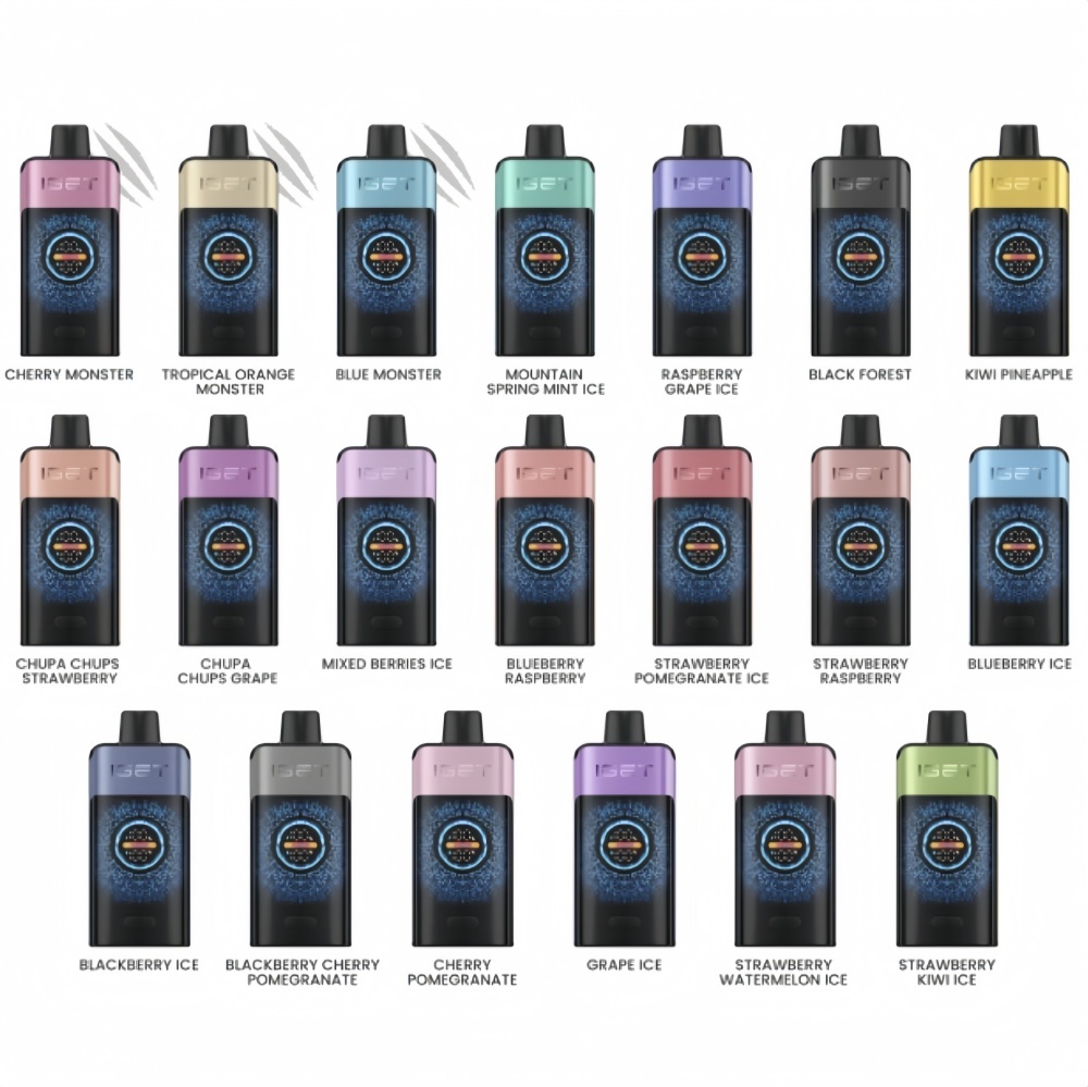 FAST AUS SHIPPING|IGET ONE 12,000 Puffs Disposable Vape- 270O mAh Smart LED, Dual-Mesh Coils, Turbo Mode|Australian local Warehouse
