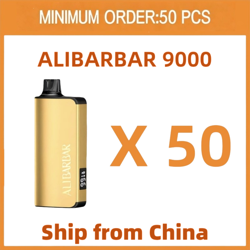 ALIBARBAR INGOT 9,000 Puffs - Wholesale Lot (50+ Units) | Delivery from International(10-15 working days)