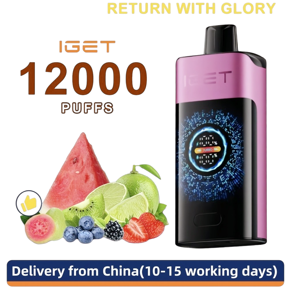 IGET ONE 12,000 Puffs | Delivery from China(10-15 working days)