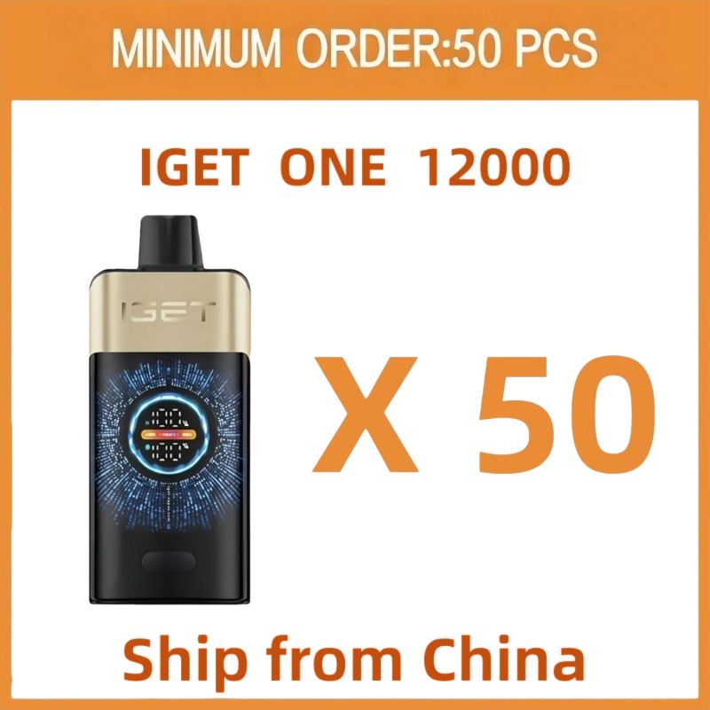 IGET ONE 12,000 Puffs | Delivery from China(10-15 working days)