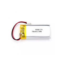 Wholesale Polymer Li-ion Battery 102040 3.7V 750mAh for Beauty Instrument