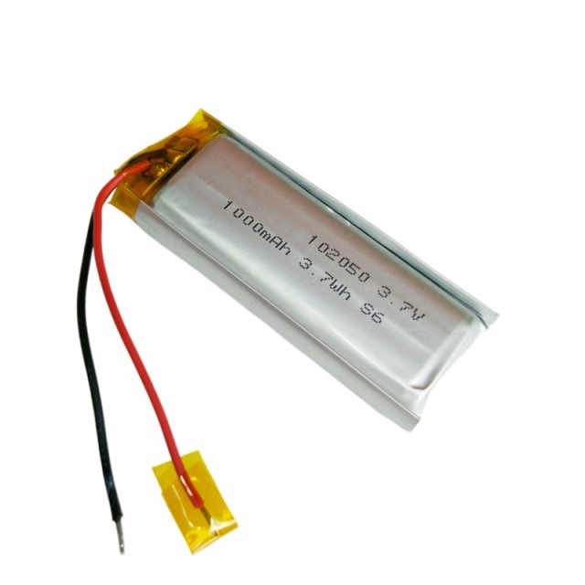102050 3.7V 1000mAh li-polymer battery with UN38.3 IEC62133 certificate