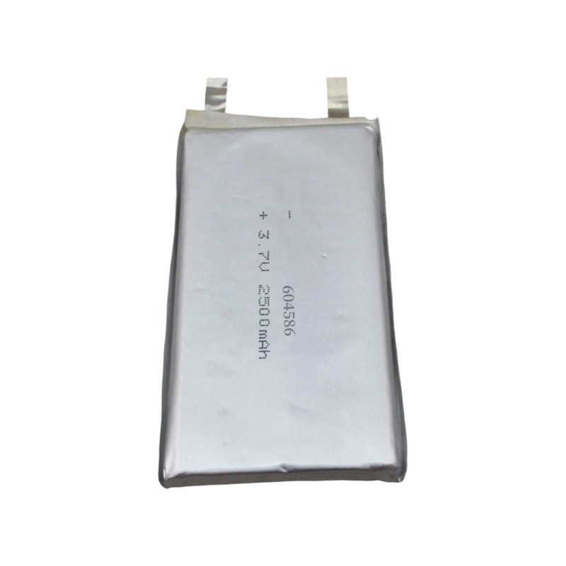 604586 3.7V 2500mAh rechargeable li-ion li-polymer cell
