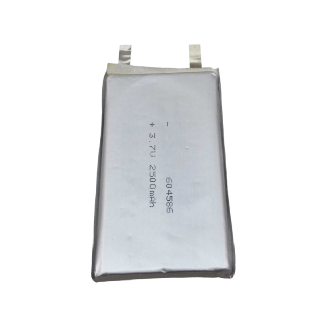 604586 3.7V 2500mAh rechargeable li-ion li-polymer cell