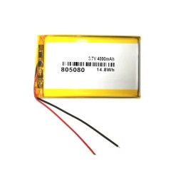 805080 CB certified 4000mAh 3.7V lithium-ion polymer battery for bluetooth speaker
