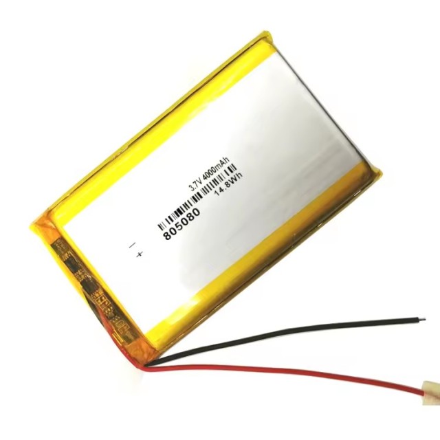 805080 CB certified 4000mAh 3.7V lithium-ion polymer battery for bluetooth speaker