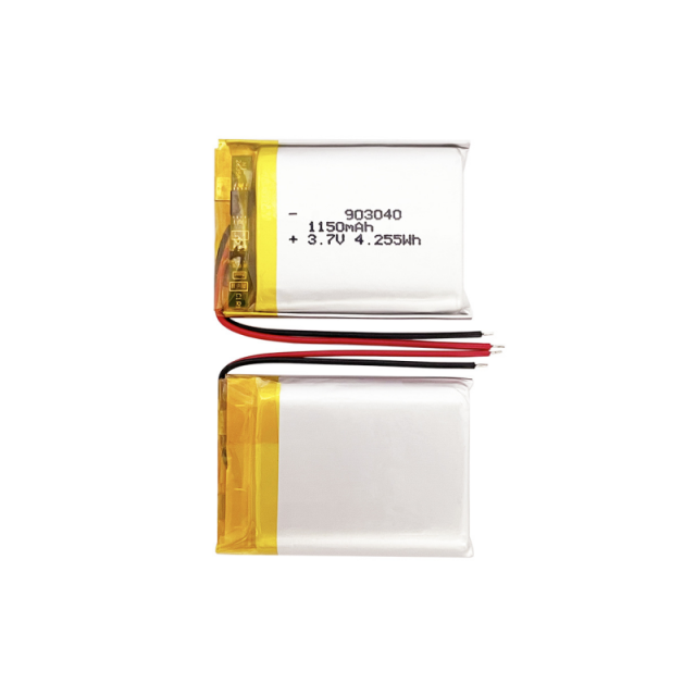 903040 3.7V 1150mAh Lithium Ion Polymer Battery for Smart Door Locks