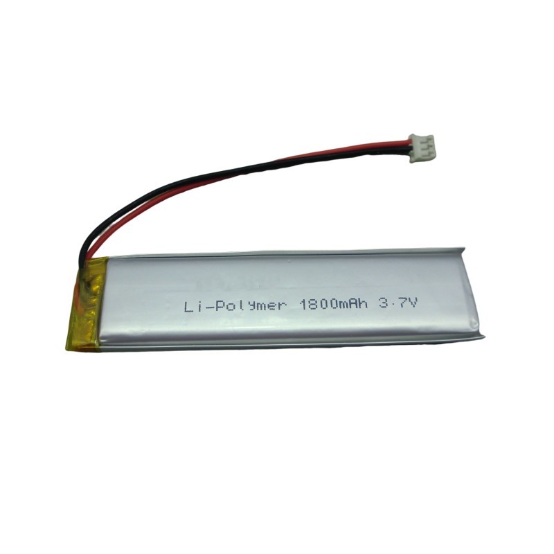 Li-polymer 102265 3.7V 1800mAh rechargeable electric trash can