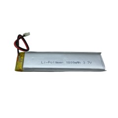 Li-polymer 102265 3.7V 1800mAh rechargeable electric trash can