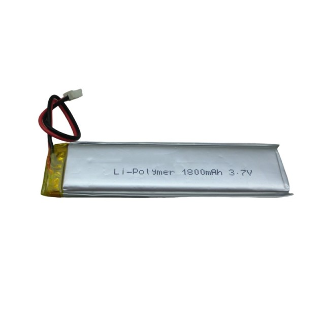 Li-polymer 102265 3.7V 1800mAh rechargeable electric trash can