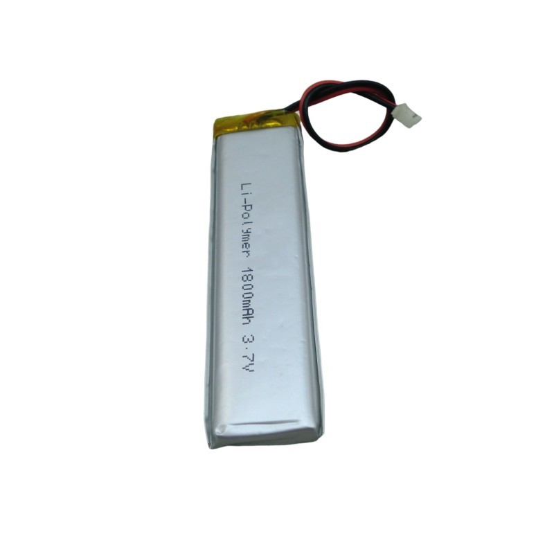 Li-polymer 102265 3.7V 1800mAh rechargeable electric trash can