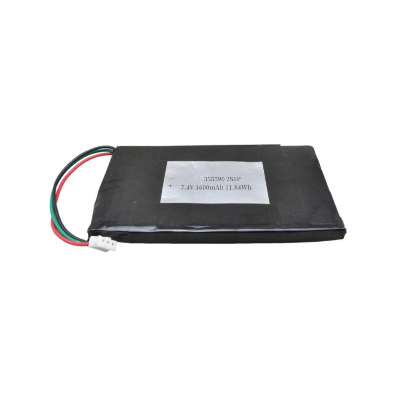 Lithium polymer LP355590 7.4v/1600mah rechargeable battery pack