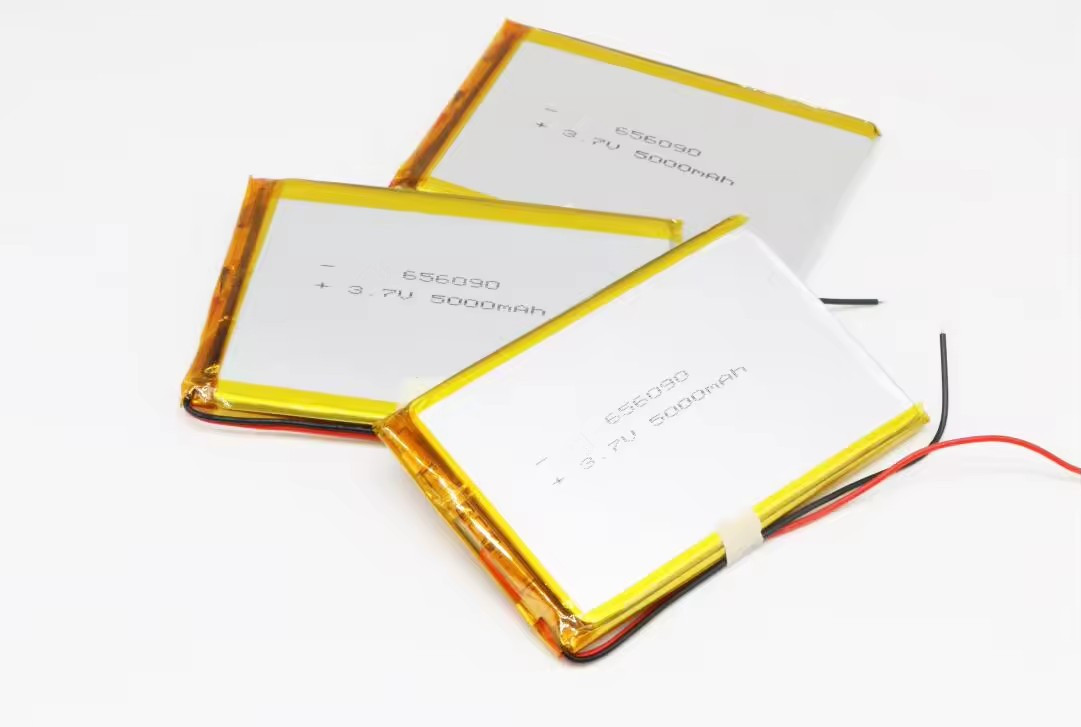 UN38.3 Approved 656090 3.7V 5000mAh Polymer Li-ion Battery with PCM