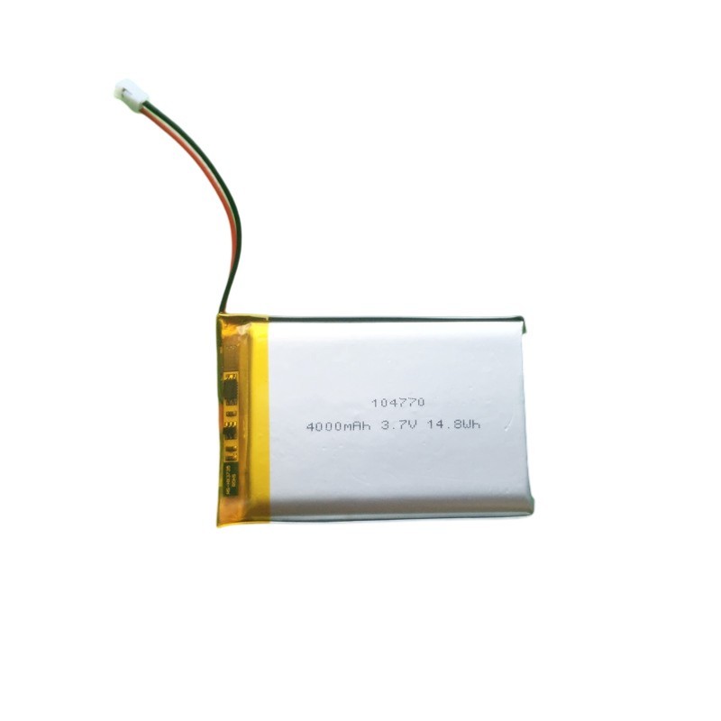 Wirelss amplifer Li Polymer battery 104770 3.7V 4000mAh li-polymer battery