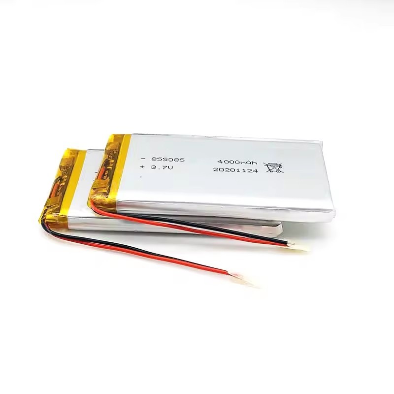 Wirelss amplifer Li Polymer battery 855085 3.7V 4000mAh li-polymer battery