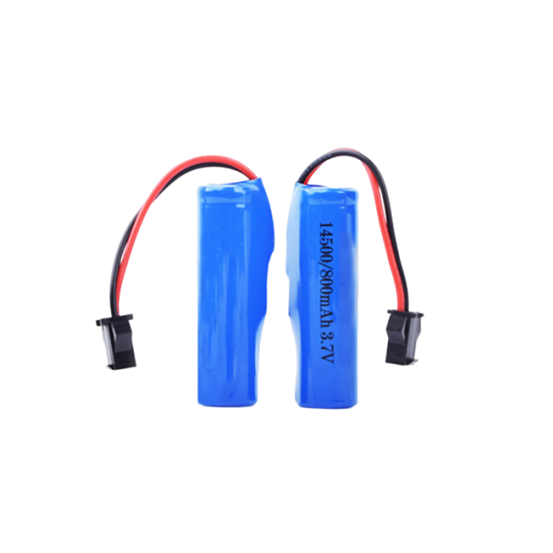 14500 800mAh 3.7V Lithium-Ion Rechargeable Batteries for Clipper, Toothbrush and Lamps