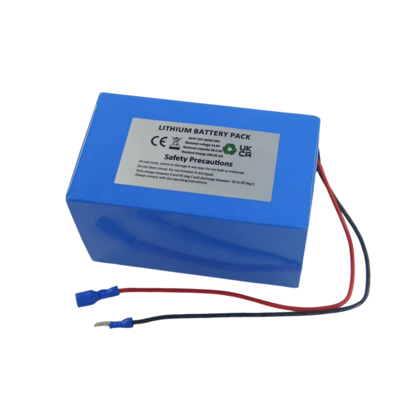 18650 4S7P 14.8V 18.2Ah Lithium Ion Battery Pack for Outdoor Rechargeable LED Floodlight
