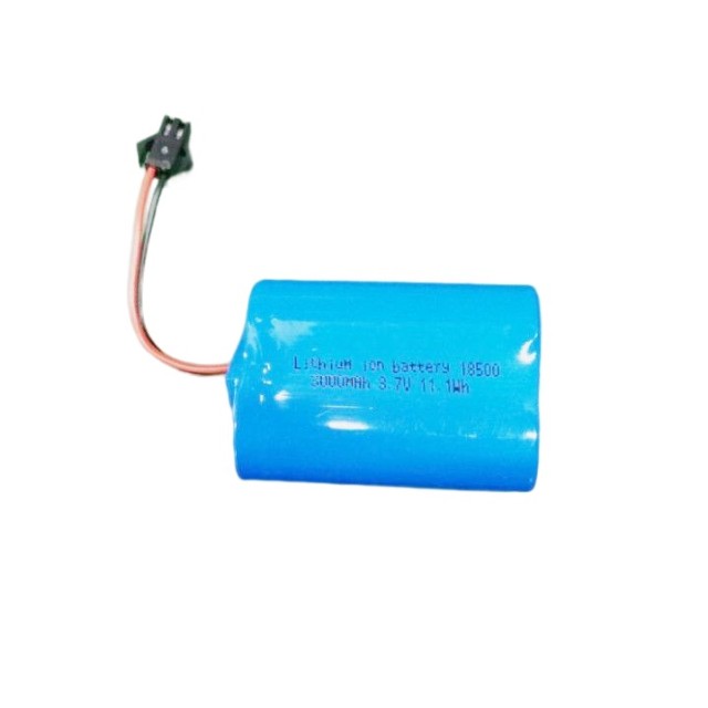 1S2P 3.7V 3000mAh 18500 li-ion battery for security device