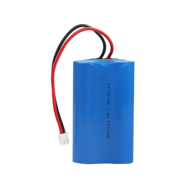 21700 2S1P Lithium Battery Pack 7.4V 5000mAh