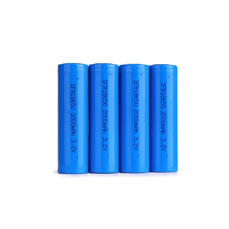 3.2V 2000mAh 18650 LiFePO4 Rechargeable Battery