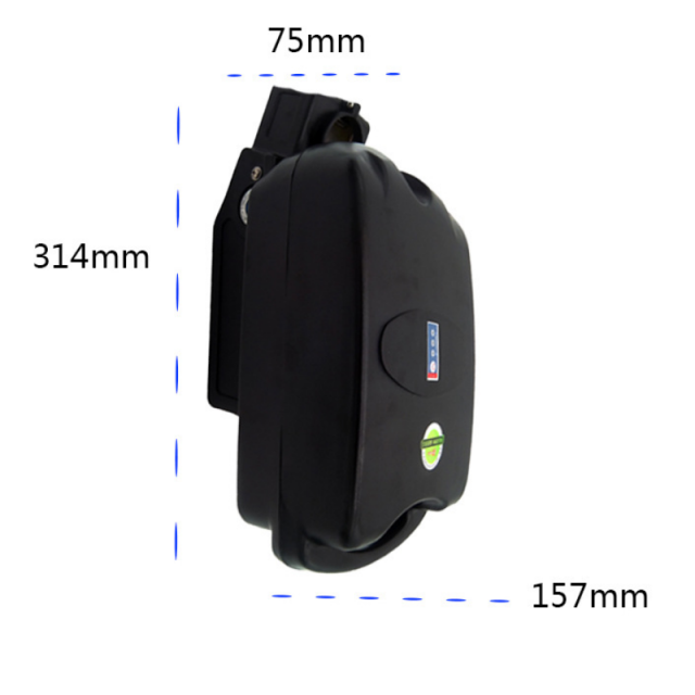 36V 10.4Ah 13.6Ah Frog Ebike Battery