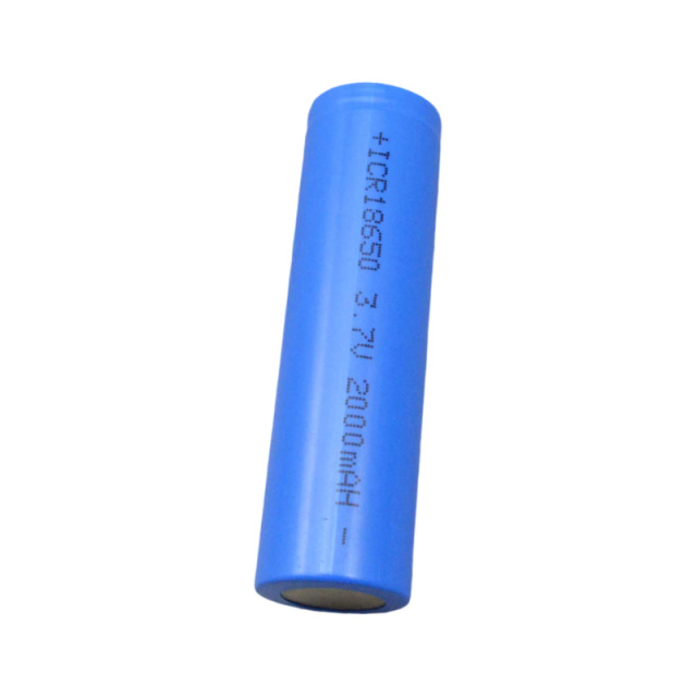 3.7V lithium ion battery 18650 2000mAh 10C for electric bike